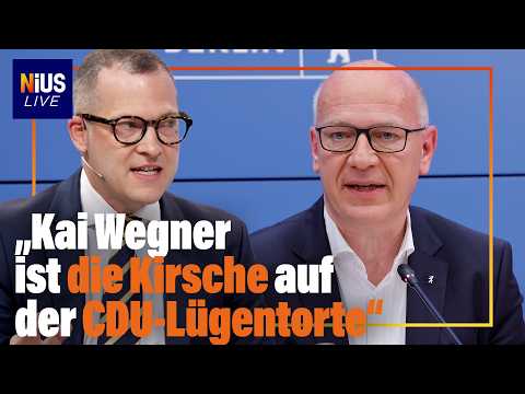 Verschwörung in Berlin: Was vertuscht Kai Wegner wirklich? | NIUS Live