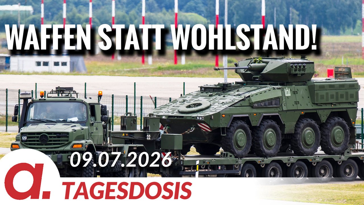 Waffen statt Wohlstand! | Von Janine Beicht
