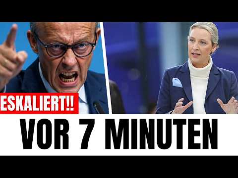 Weidel Demütigt Merz im Live Duell! Heftige Lügen fliegen auf