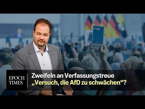 Zweifel an Verfassungstreue: AfD-Kandidat Sichert auf dem Prüfstand